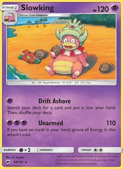 Slowking, Burning Shadows, no. 48