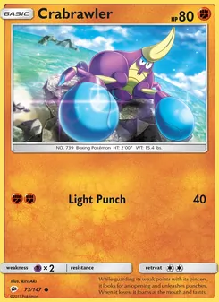 Crabrawler, Burning Shadows, no. 73