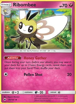 Ribombee, Burning Shadows, no. 96