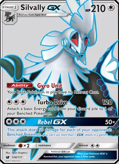 Silvally GX, Crimson Invasion, no. 108