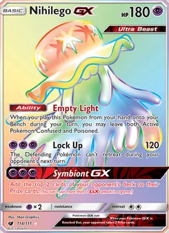 Nihilego GX, Crimson Invasion, no. 114