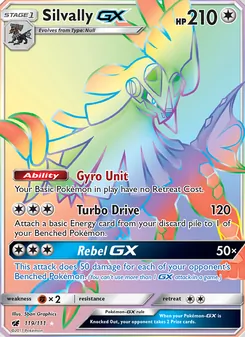 Silvally GX, Crimson Invasion, no. 119