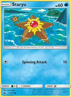 Staryu, Crimson Invasion, no. 15
