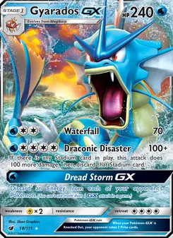 Gyarados GX, Crimson Invasion, no. 18