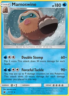 Mamoswine, Crimson Invasion, no. 21