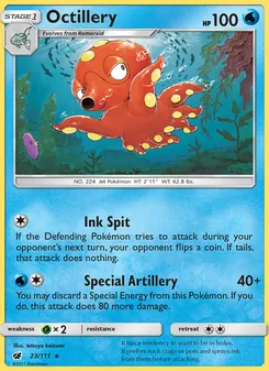 Octillery, Crimson Invasion, no. 23