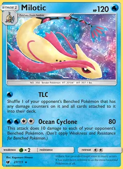 Milotic, Crimson Invasion, no. 27
