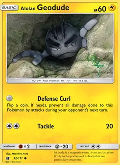 Alolan Geodude, Crimson Invasion, no. 32