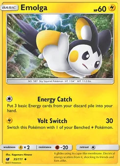 Emolga, Crimson Invasion, no. 35