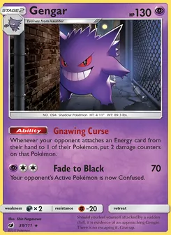Gengar, Crimson Invasion, no. 38