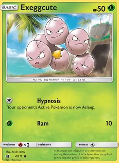 Exeggcute, Crimson Invasion, no. 4