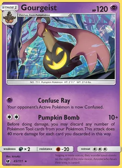 Gourgeist, Crimson Invasion, no. 45