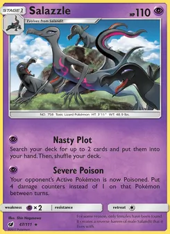 Salazzle, Crimson Invasion, no. 47