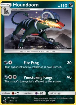 Houndoom, Crimson Invasion, no. 59