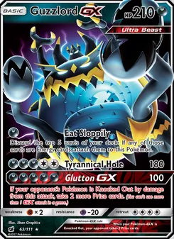 Guzzlord GX, Crimson Invasion, no. 63