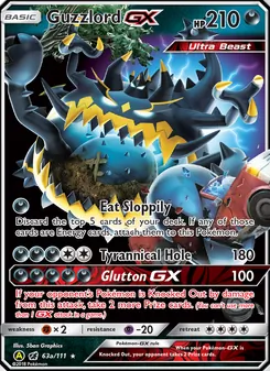 Guzzlord-GX, Crimson Invasion, no. 63a