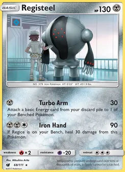 Registeel, Crimson Invasion, no. 68