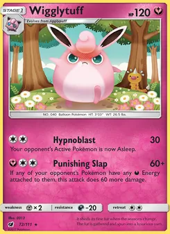 Wigglytuff, Crimson Invasion, no. 72