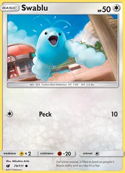 Swablu, Crimson Invasion, no. 79
