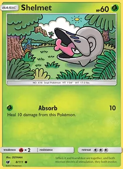 Shelmet, Crimson Invasion, no. 8
