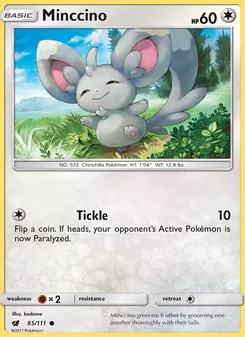 Minccino, Crimson Invasion, no. 85