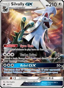 Silvally GX, Crimson Invasion, no. 90