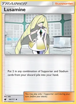 Lusamine, Crimson Invasion, no. 96