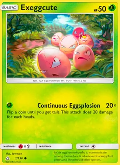 Exeggcute, Ultra Prism, no. 1