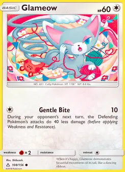 Glameow, Ultra Prism, no. 108