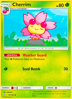 Cherrim, Ultra Prism, no. 11