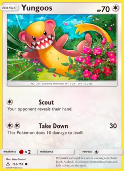 Yungoos, Ultra Prism, no. 112