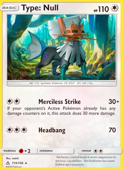 Type: Null, Ultra Prism, no. 115