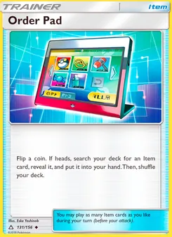 Order Pad, Ultra Prism, no. 131