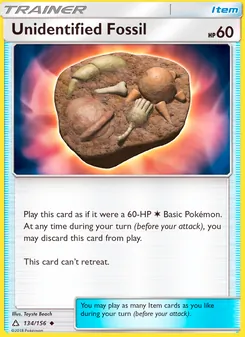 Unidentified Fossil, Ultra Prism, no. 134