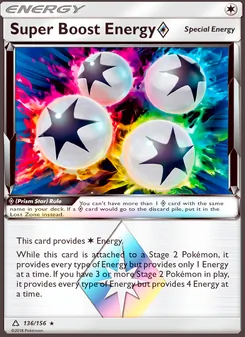 Super Boost Energy ◇, Ultra Prism, no. 136
