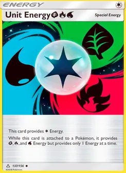 Unit Energy GrassFireWater, Ultra Prism, no. 137