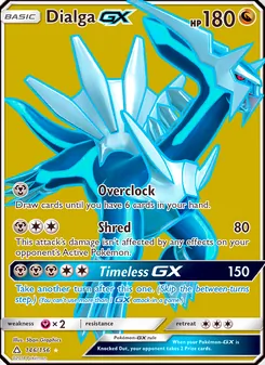 Dialga GX, Ultra Prism, no. 146