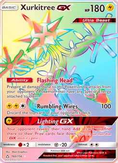 Xurkitree GX, Ultra Prism, no. 160