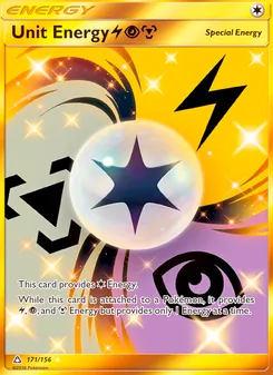 Unit Energy LightningPsychicMetal, Ultra Prism, no. 171