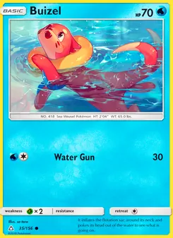 Buizel, Ultra Prism, no. 35