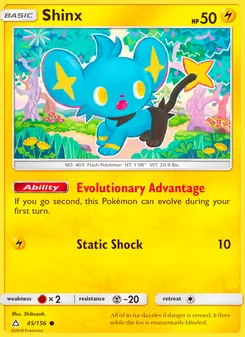 Shinx, Ultra Prism, no. 45