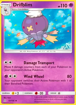 Drifblim, Ultra Prism, no. 52