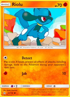 Riolu, Ultra Prism, no. 66