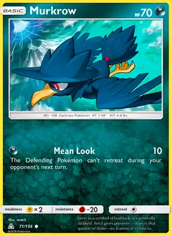 Murkrow, Ultra Prism, no. 71