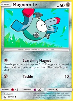 Magnemite, Ultra Prism, no. 80
