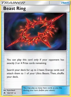 Beast Ring, Forbidden Light, no. 102