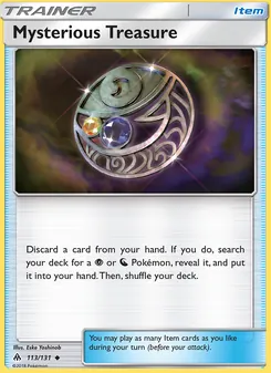 Mysterious Treasure, Forbidden Light, no. 113