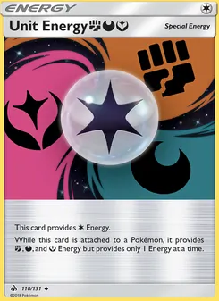 Unit Energy FightingDarknessFairy, Forbidden Light, no. 118
