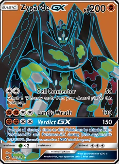 Zygarde GX, Forbidden Light, no. 123