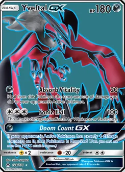 Yveltal GX, Forbidden Light, no. 124
